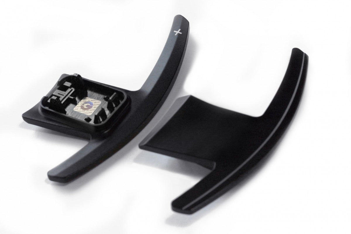 Toyota GR Supra 2020 A90 BLACKLINE Spec Billet Paddle Shifter Set BLACK – product view 2