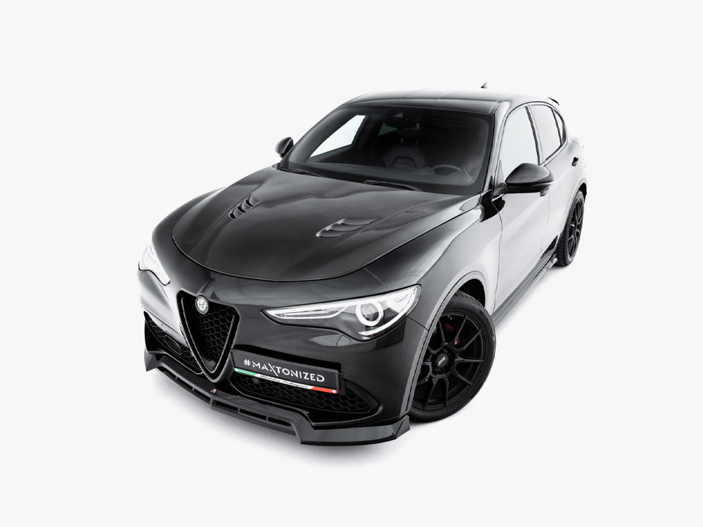 MAXTON DESIGN FRONT SPLITTER V.3 ALFA ROMEO STELVIO MK1 — photo 3