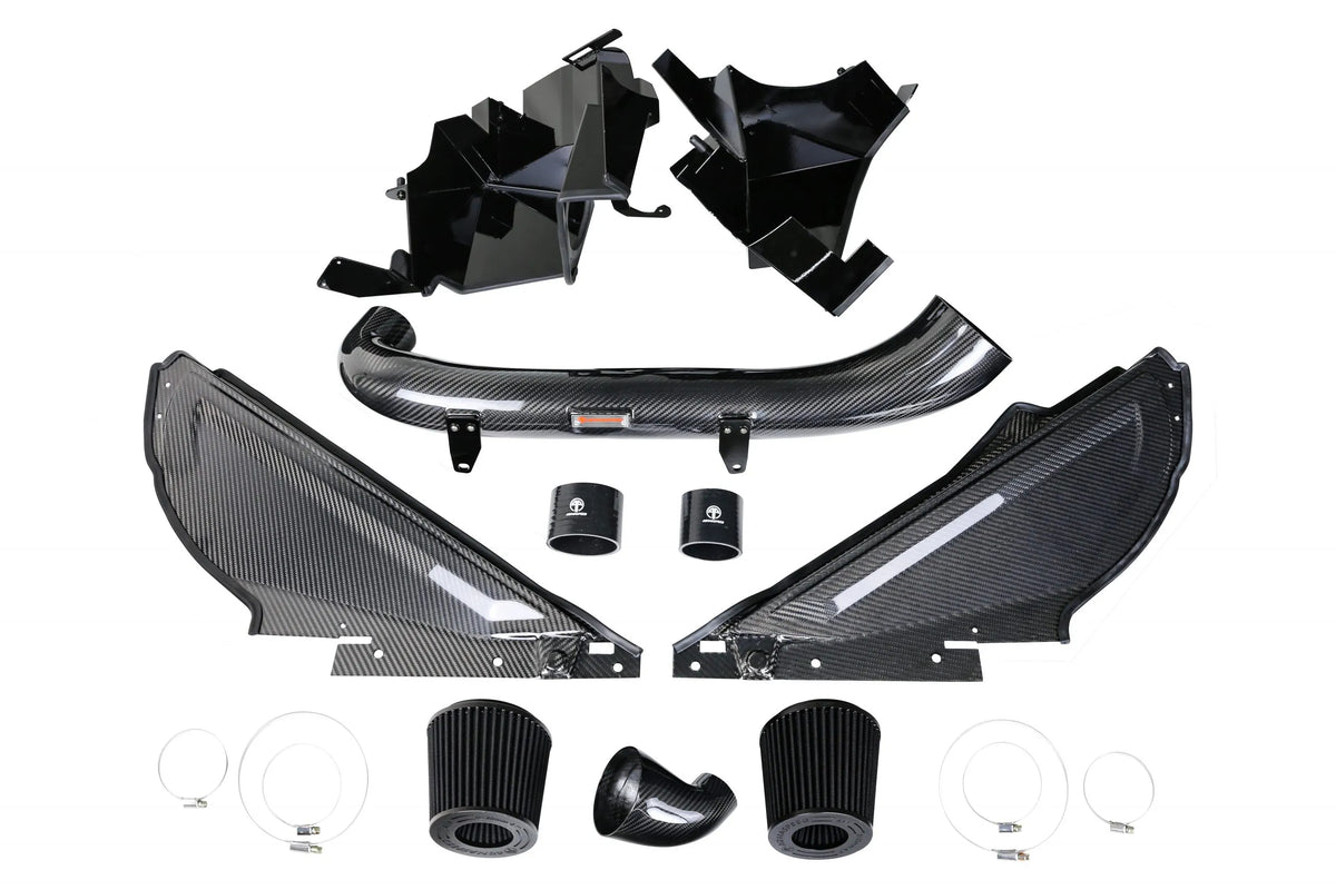 ARMA BMW G8x S58 M3 M4 Carbon Fibre Cold Air Intake (tube and aluminium base incl)