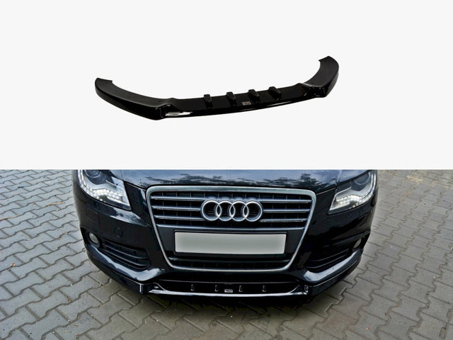 MAXTON DESIGN FRONT SPLITTER V.1 AUDI A4 B8 — photo 1