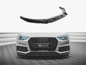 MAXTON DESIGN AUDI A4 S4 B9 FRONT SPLITTER V.3 — photo 1