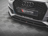MAXTON DESIGN AUDI A4 S4 B9 FRONT SPLITTER V.3 — photo 2