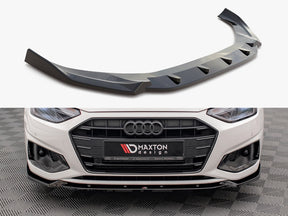 MAXTON DESIGN FRONT SPLITTER V.1 AUDI A4 B9 FACELIFT — photo 1