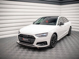 MAXTON DESIGN FRONT SPLITTER V.1 AUDI A4 B9 FACELIFT — photo 2
