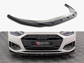 MAXTON DESIGN FRONT SPLITTER V.2 AUDI A4 B9 FACELIFT — photo 1