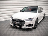 MAXTON DESIGN FRONT SPLITTER V.2 AUDI A4 B9 FACELIFT — photo 2