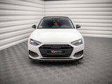 MAXTON DESIGN FRONT SPLITTER V.2 AUDI A4 B9 FACELIFT — photo 3