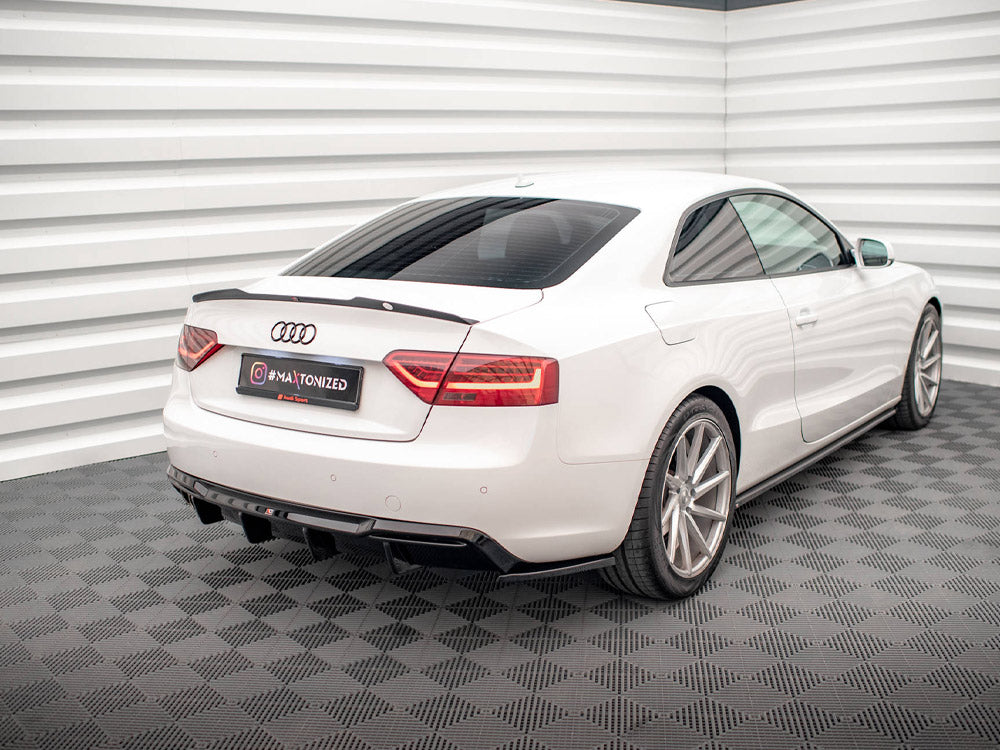MAXTON DESIGN REAR SIDE SPLITTERS AUDI A5 COUPE 8T FACELIFT — photo 2