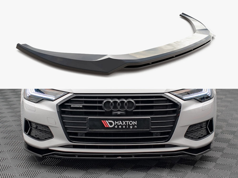 MAXTON DESIGN FRONT SPLITTER V.3 AUDI A6 C8 — photo 1
