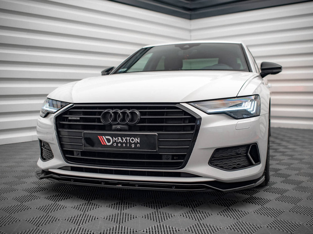 MAXTON DESIGN FRONT SPLITTER V.3 AUDI A6 C8 — photo 2