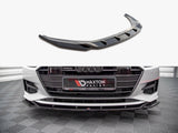 MAXTON DESIGN AUDI A7 C8 FRONT SPLITTER V.1 — photo 1