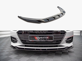 MAXTON DESIGN AUDI A7 C8 FRONT SPLITTER V.1 — photo 1