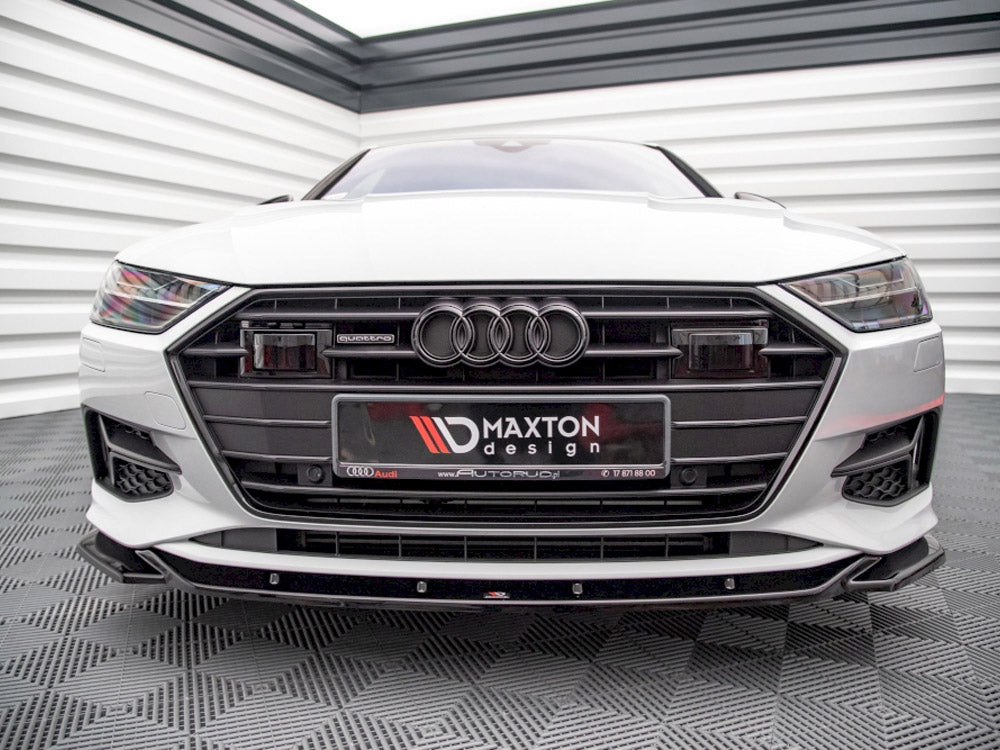 MAXTON DESIGN AUDI A7 C8 FRONT SPLITTER V.1 — photo 3