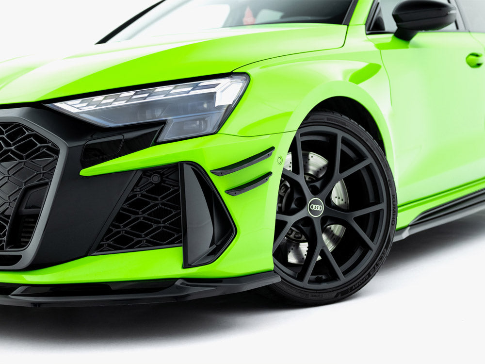MAXTON DESIGN FRONT BUMPER CANARDS AUDI RS3 SEDAN 8Y FACELIFT — photo 2