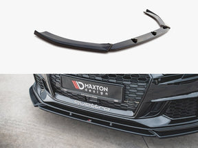 MAXTON DESIGN FRONT SPLITTER V.4 AUDI RS3 8V FACELIFT (2017-) — photo 1