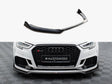 MAXTON DESIGN FRONT SPLITTER V.4 AUDI RS3 SEDAN 8V FACELIFT — photo 1