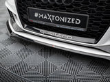 MAXTON DESIGN FRONT SPLITTER V.4 AUDI RS3 SEDAN 8V FACELIFT — photo 4