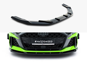 Maxton Design Front Splitter Audi RS3 Sedan 8Y Facelift V.1 — photo 1