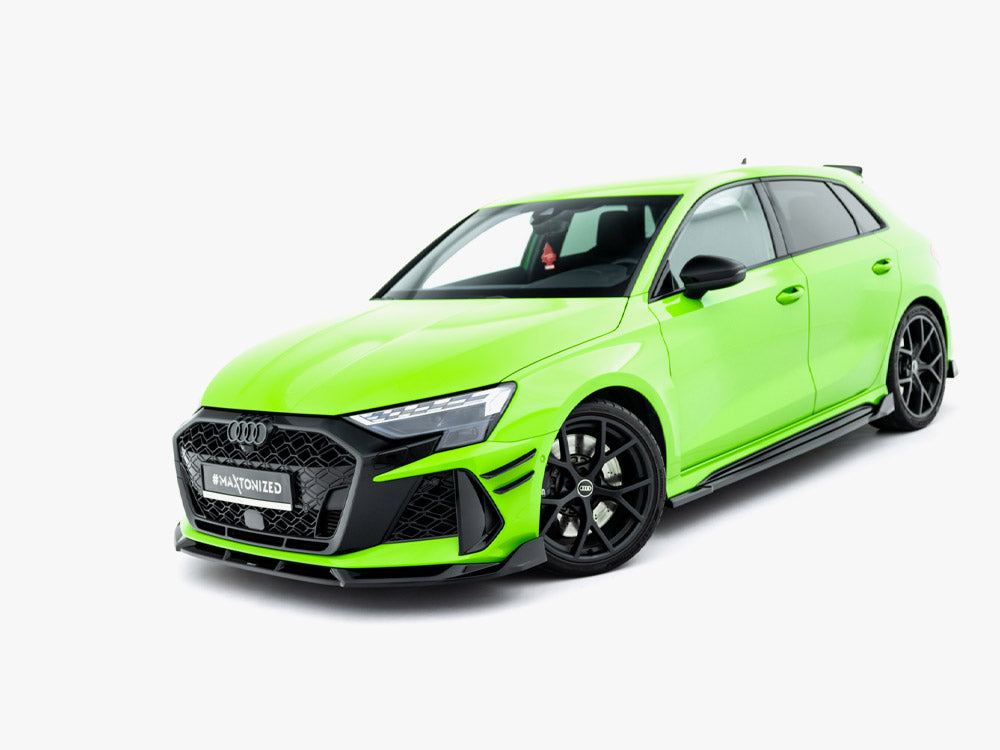 MAXTON DESIGN FRONT SPLITTER V.3 AUDI RS3 8Y FACELIFT — photo 3