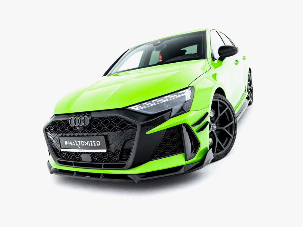 MAXTON DESIGN FRONT SPLITTER V.3 AUDI RS3 8Y FACELIFT — photo 5