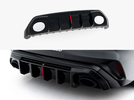Maxton Design Rear Valance – Audi 8YF RS3 Sportback (Original Reflector)