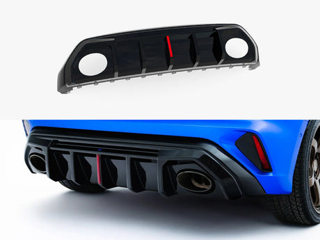 Maxton Design Rear Valance – Audi 8YF RS3 Sportback (Original Reflector) – product view 3