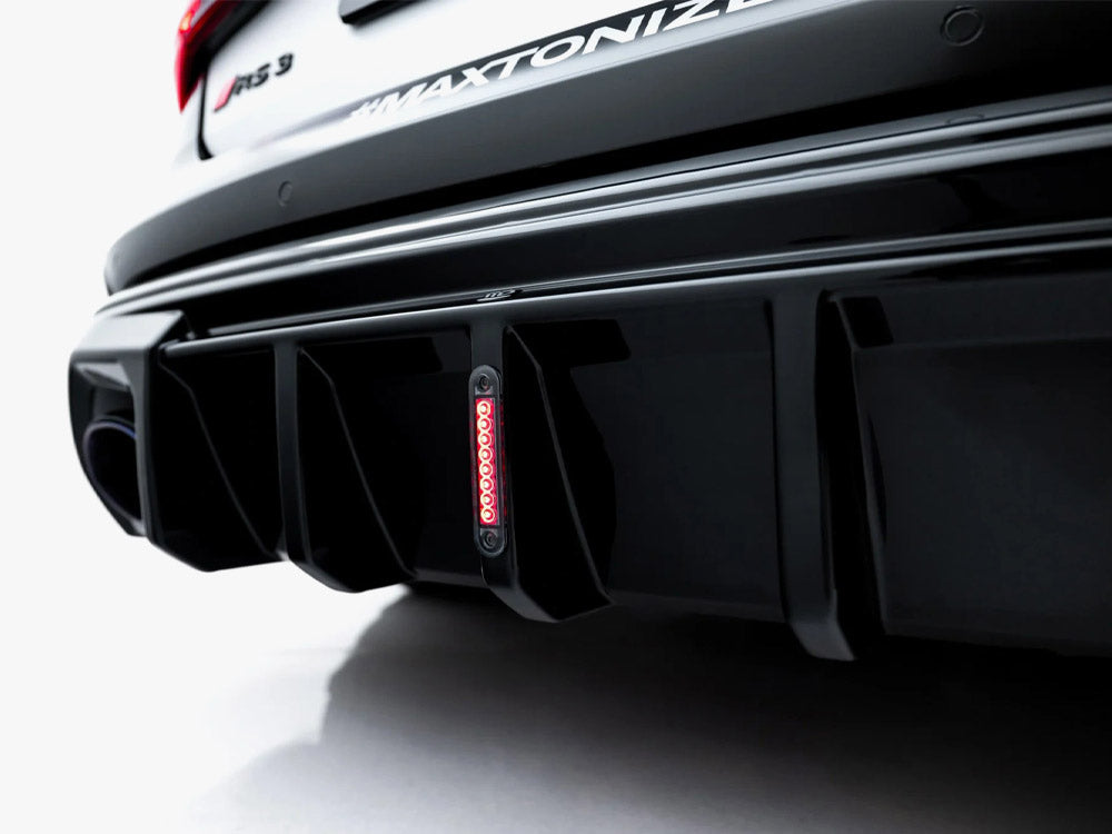 MAXTON DESIGN REAR VALANCE WITH LED AUDI RS3 SEDAN 8Y FACELIFT — photo 3