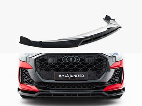 MAXTON DESIGN FRONT SPLITTER AUDI RSQ8 MK1 FACELIFT — photo 1