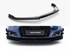 MAXTON DESIGN FRONT SPLITTER AUDI S5 / A5 S LINE COUPE F5 — photo 1