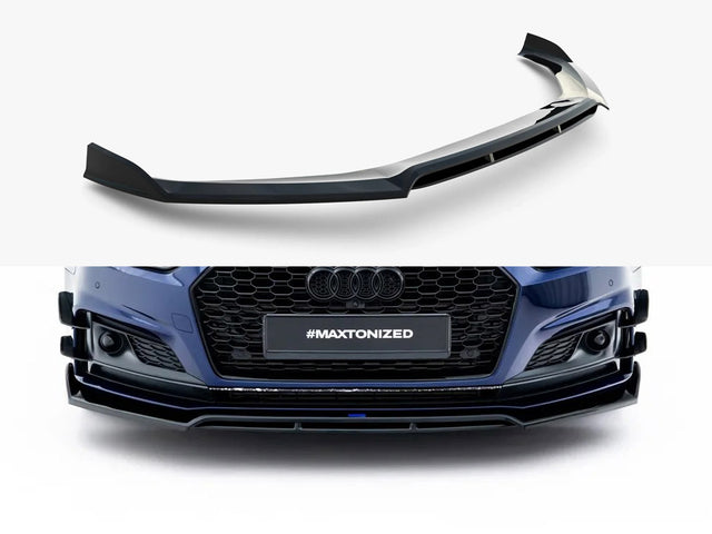 MAXTON DESIGN FRONT SPLITTER AUDI S5 / A5 S LINE COUPE F5 — photo 1