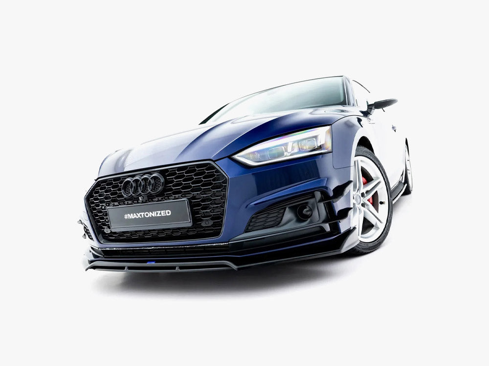 MAXTON DESIGN FRONT SPLITTER AUDI S5 / A5 S LINE COUPE F5 — photo 2