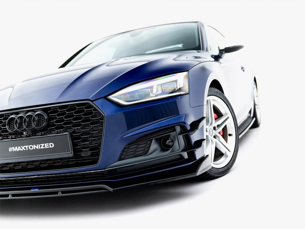 MAXTON DESIGN FRONT SPLITTER AUDI S5 / A5 S LINE COUPE F5 — photo 6