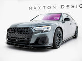 MAXTON DESIGN FRONT SPLITTER V2 AUDI S8 / A8 S LINE D5 FACELIFT — photo 2