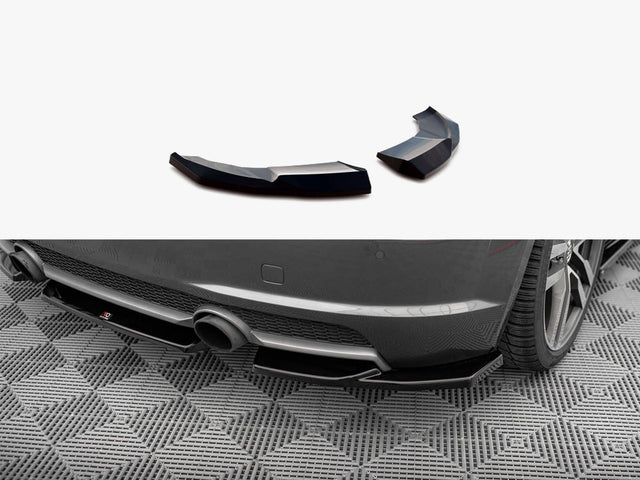 MAXTON DESIGN REAR SIDE SPLITTERS AUDI TT S LINE 8S — photo 1
