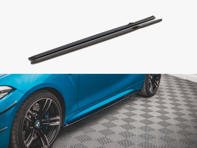 MAXTON DESIGN SIDE SKIRTS DIFFUSERS V.2 BMW M2 F87 (2016-2020) — photo 1