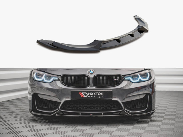 MAXTON DESIGN FRONT SPLITTER BMW M4 F82 (2014-) — photo 1