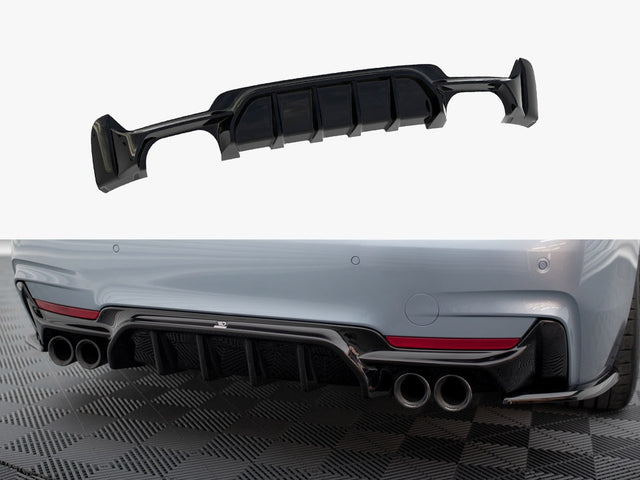MAXTON DESIGN REAR VALANCE BMW 4 M-PACK F32 / F33 / F36 — photo 1
