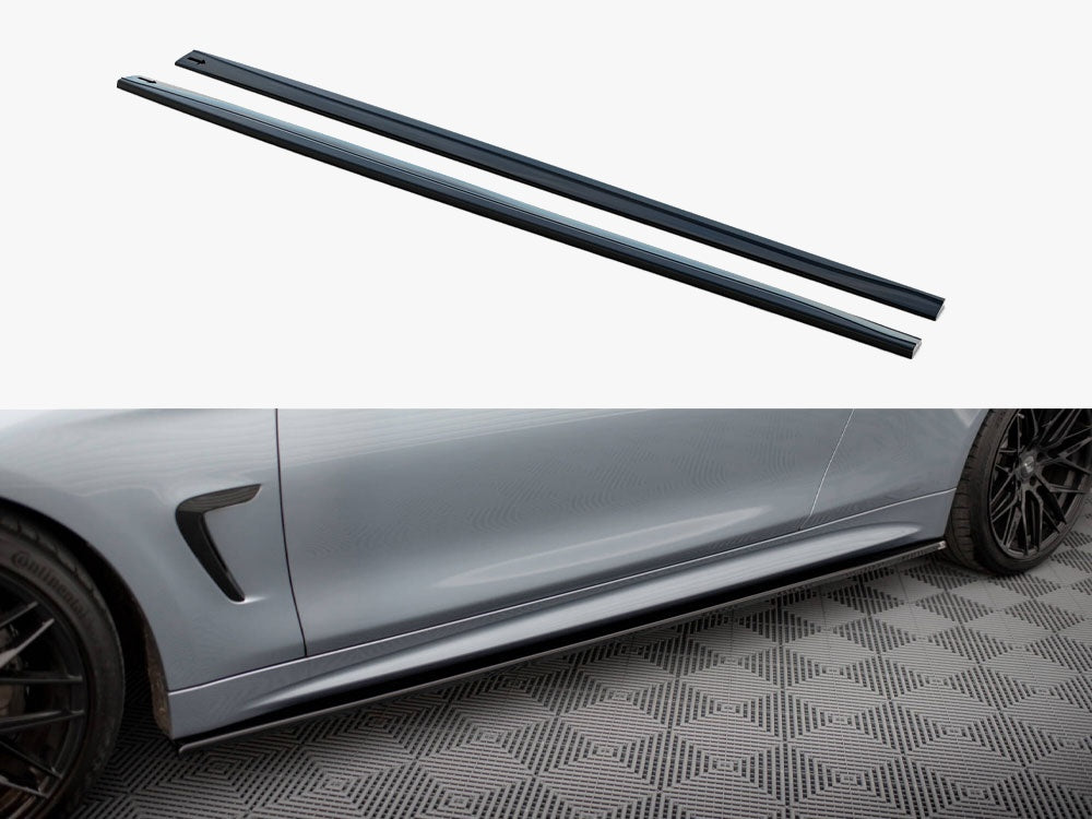 MAXTON DESIGN SIDE SKIRTS DIFFUSERS BMW 4 M-PACK F32 / F36 / F33 — photo 1