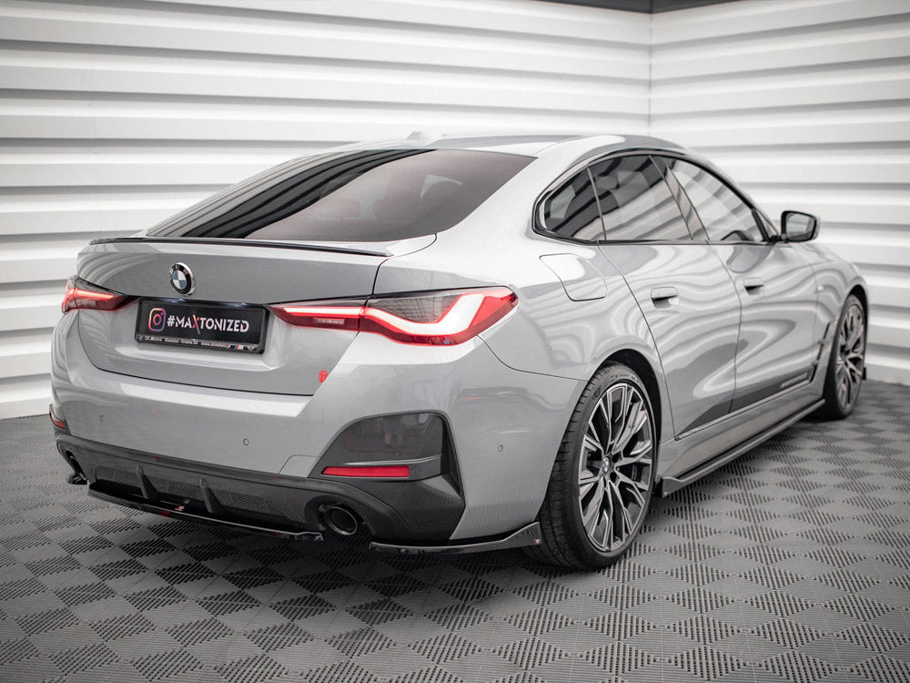 MAXTON DESIGN REAR SIDE SPLITTERS V.2 BMW 4 GRAN COUPE G26 M SPORT — photo 2