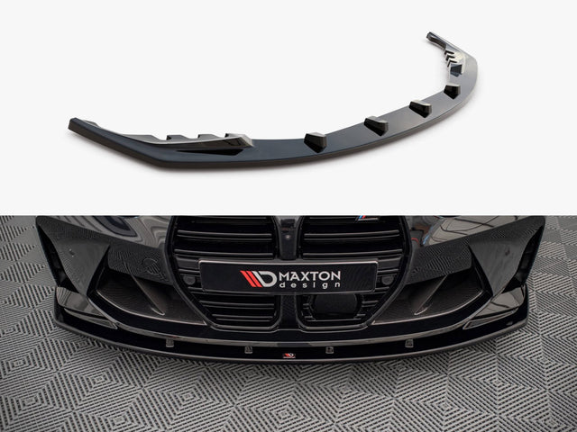 MAXTON DESIGN FRONT SPLITTER V.1 BMW M4 G82 / M3 G80 (2021-) — photo 1