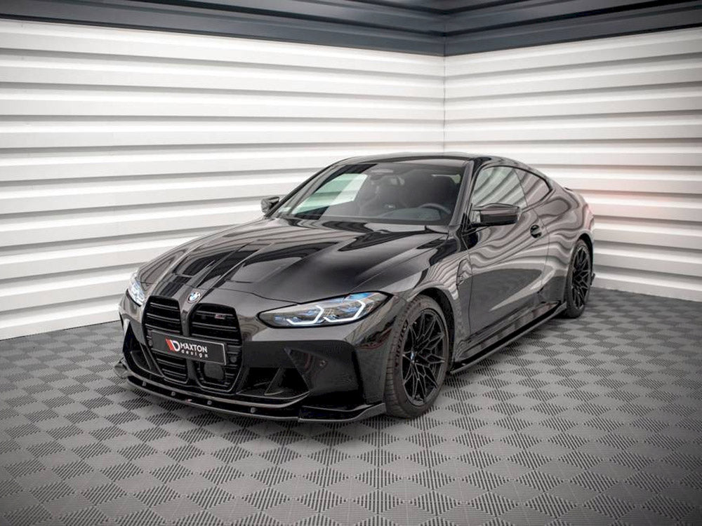 MAXTON DESIGN FRONT SPLITTER V.3 BMW M4 G82 / M3 G80 (2021-) — photo 2