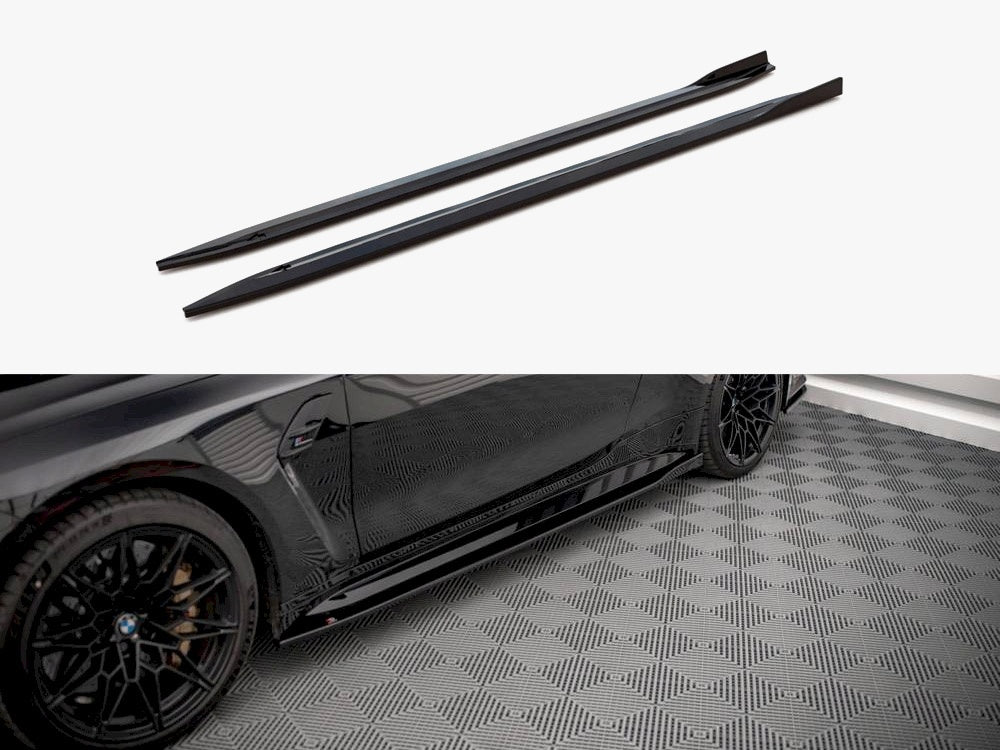 MAXTON DESIGN SIDE SKIRTS DIFFUSERS V.1 BMW M4 G82 (2021-) — photo 1