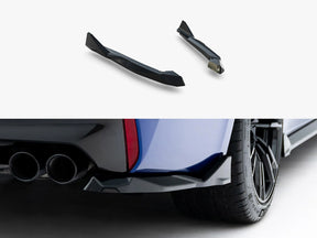 MAXTON DESIGN REAR SIDE SPLITTERS V.2 BMW M5 F90 / F90 FACELIFT — photo 1
