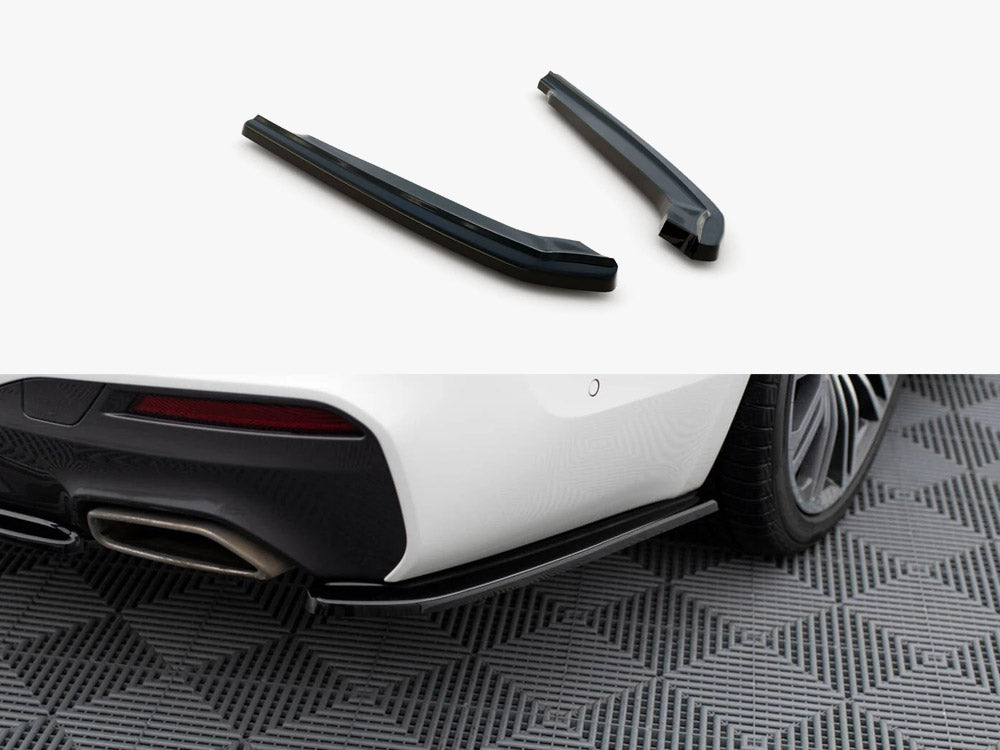 MAXTON DESIGN REAR SIDE SPLITTERS BMW 5 G30 / G31 M SPORT — photo 1