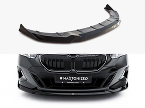 MAXTON DESIGN FRONT SPLITTER V.2 BMW 5 / i5 M-PACK G60 / G61 — photo 1