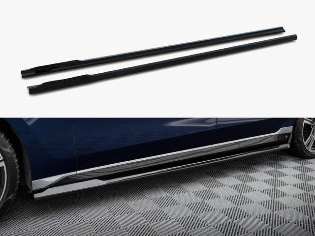MAXTON DESIGN SIDE SKIRT DIFFUSERS BMW 750E M-PACK G70 — photo 1