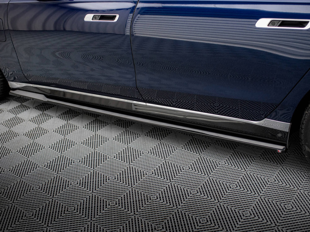 MAXTON DESIGN SIDE SKIRT DIFFUSERS BMW 750E M-PACK G70 — photo 4