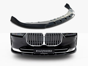 MAXTON DESIGN FRONT SPLITTER V1 BMW 7 G70 — photo 1