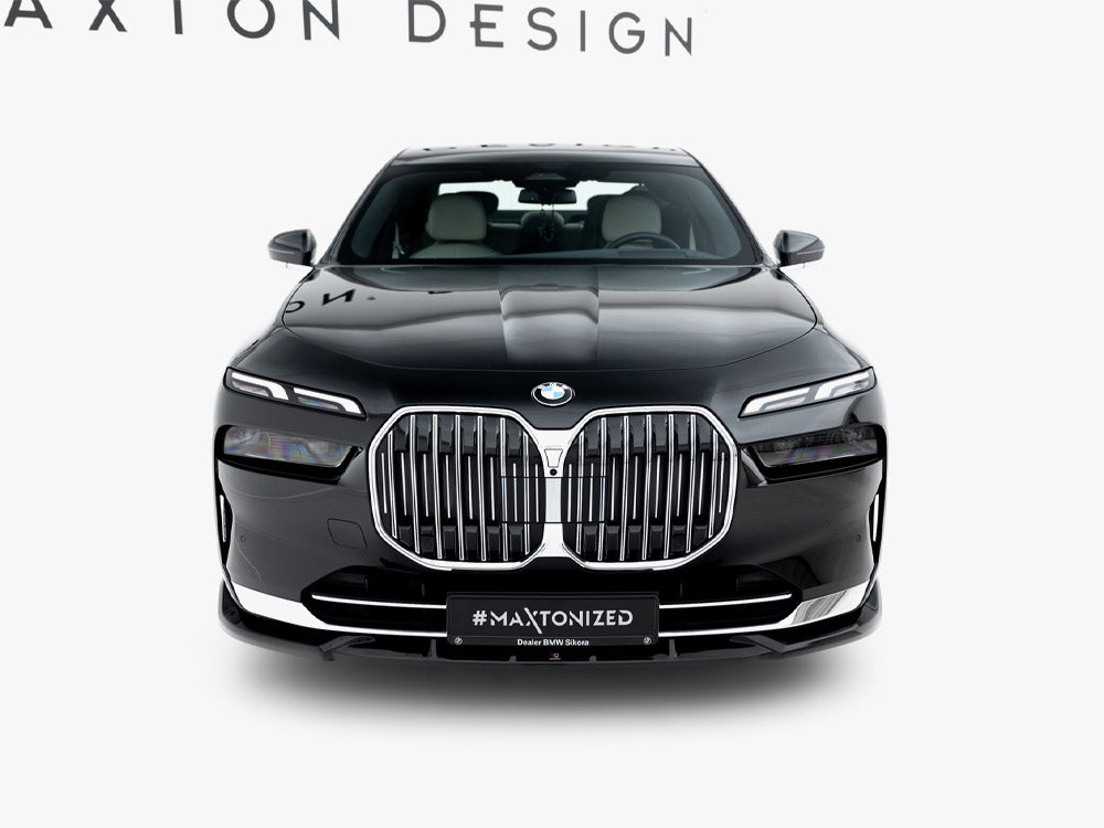 MAXTON DESIGN FRONT SPLITTER V1 BMW 7 G70 — photo 3