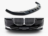 MAXTON DESIGN FRONT SPLITTER V2 BMW 7 G70 — photo 1